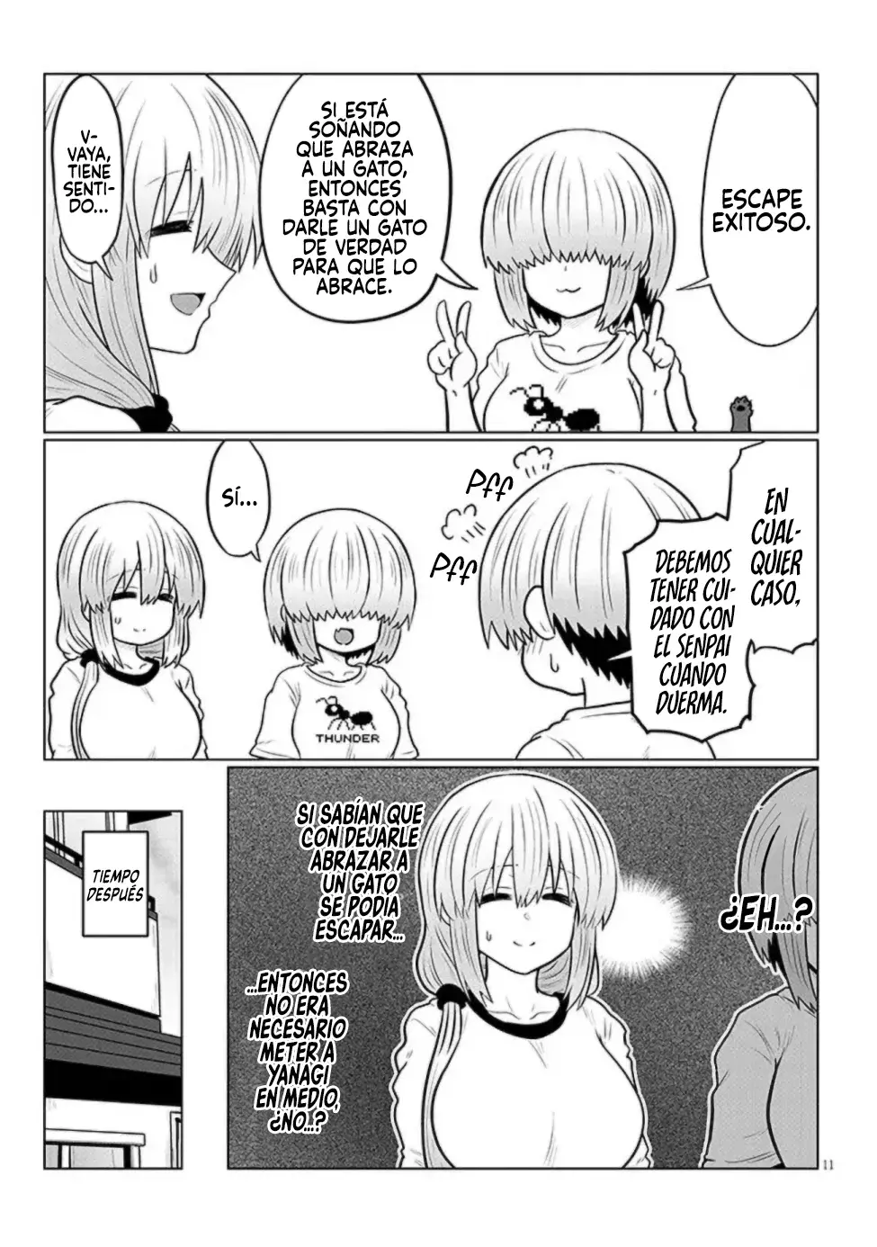 Uzaki-chan wa Asobitai! capítulo 127 página 13