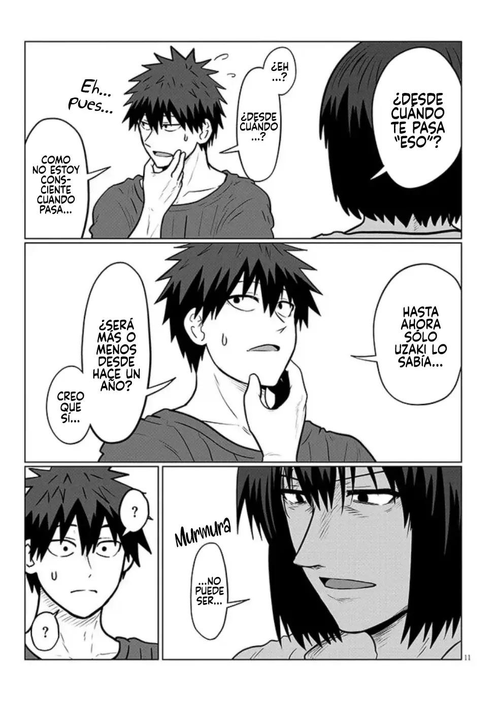 Uzaki-chan wa Asobitai! capítulo 128 página 14