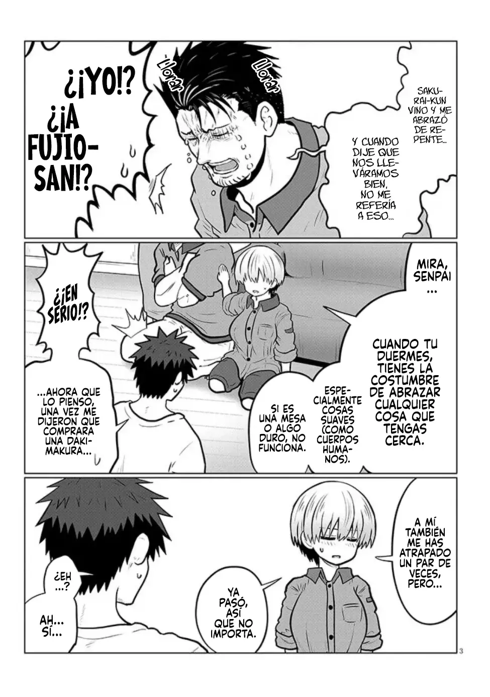 Uzaki-chan wa Asobitai! capítulo 128 página 6