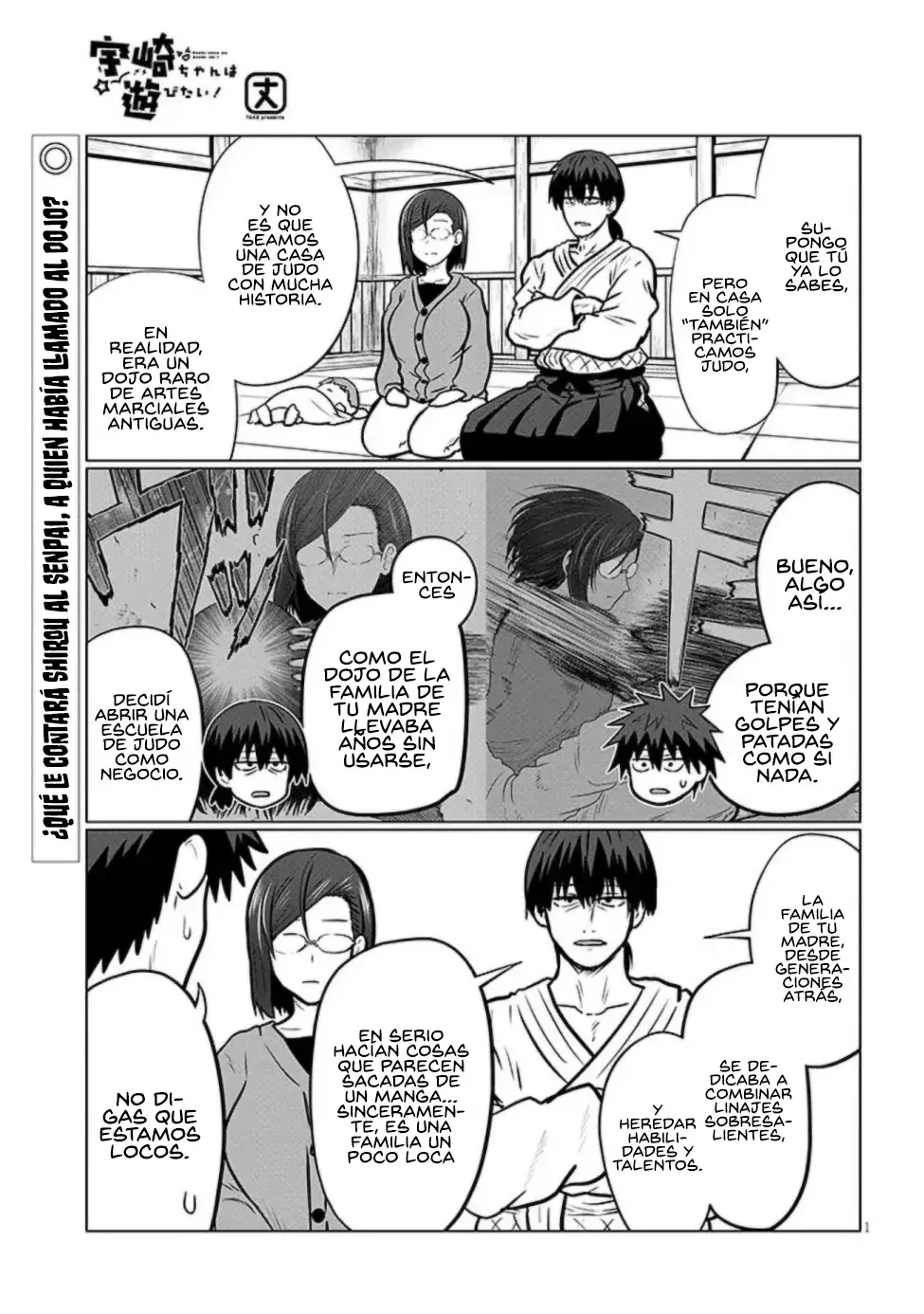 Uzaki-chan wa Asobitai! capítulo 129 página 4
