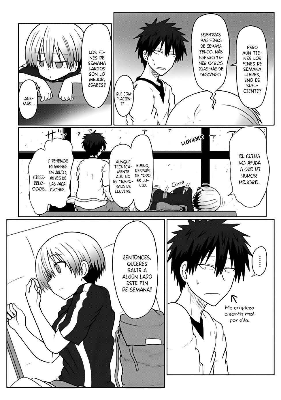 Uzaki-chan wa Asobitai! capítulo 13 página 3