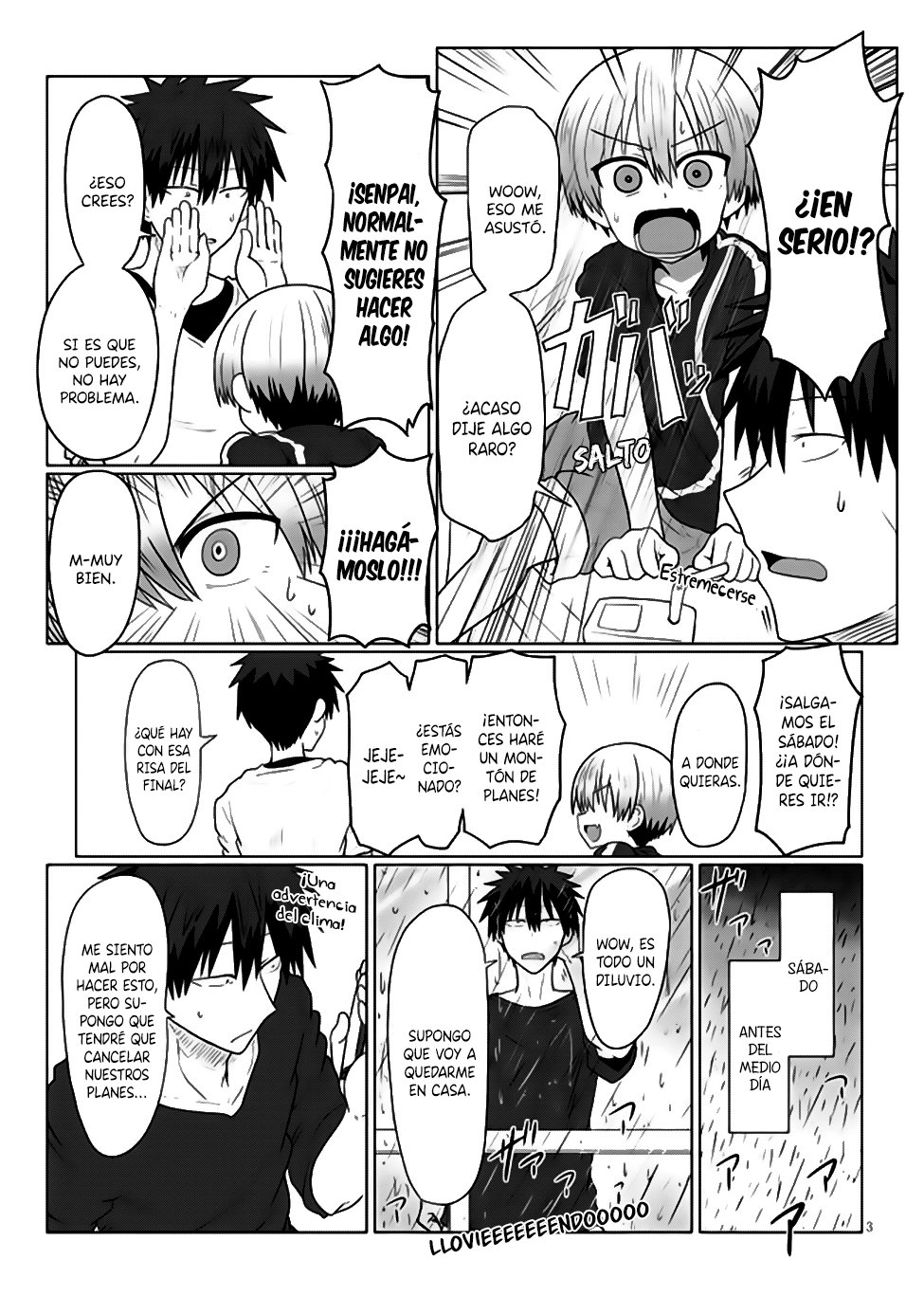 Uzaki-chan wa Asobitai! capítulo 13 página 4