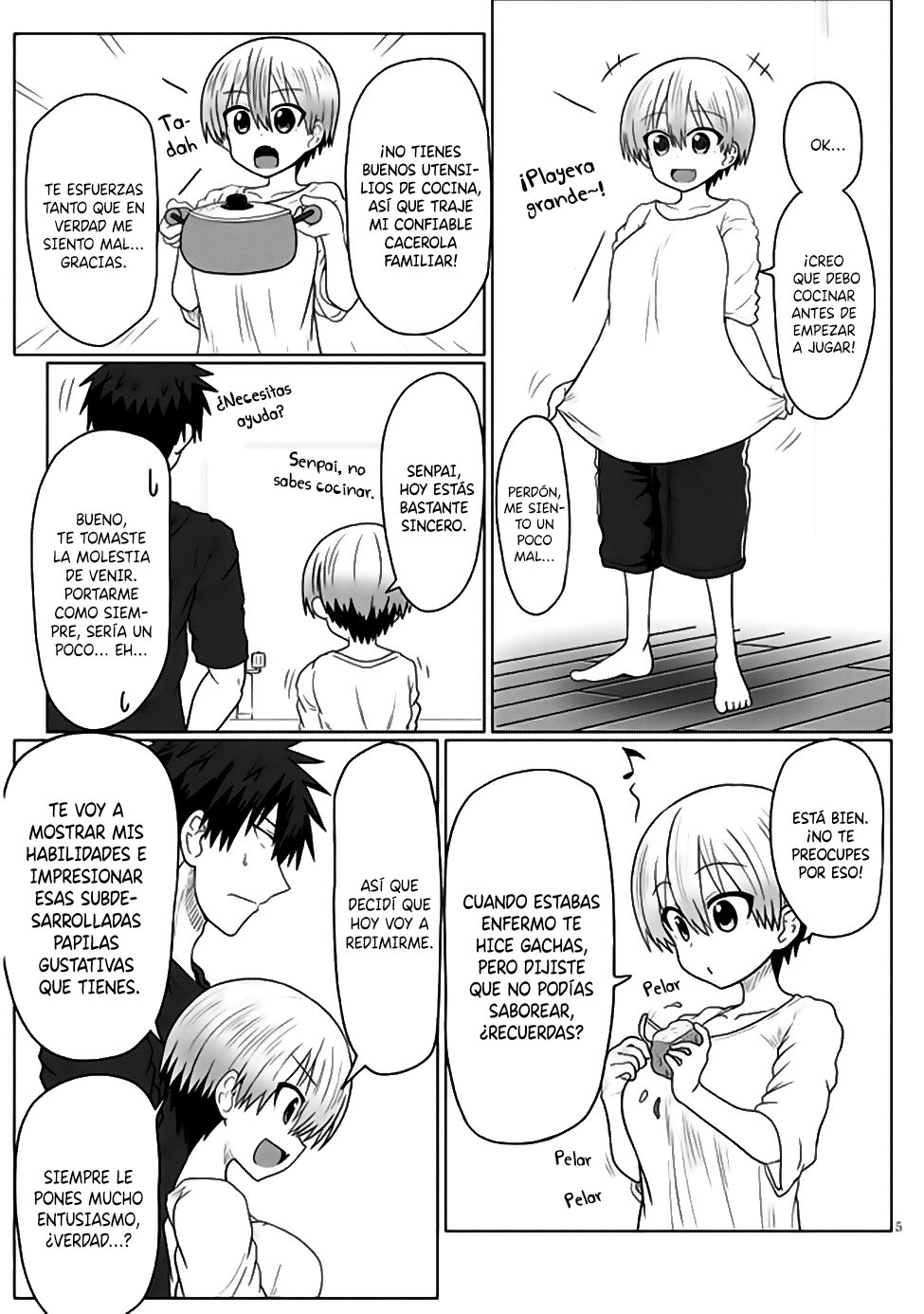 Uzaki-chan wa Asobitai! capítulo 13 página 6