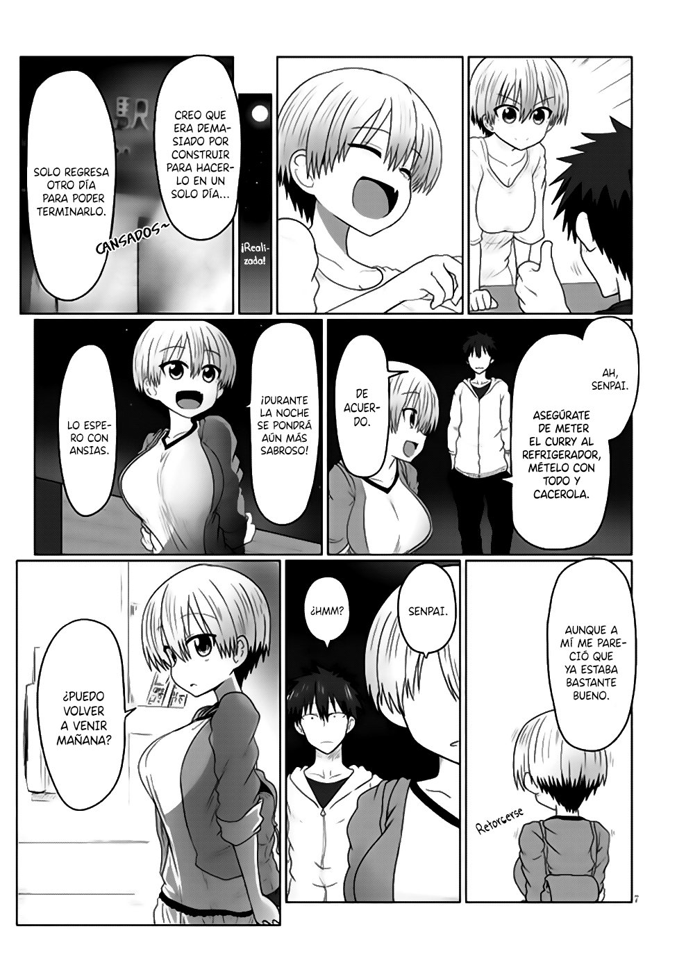 Uzaki-chan wa Asobitai! capítulo 13 página 8