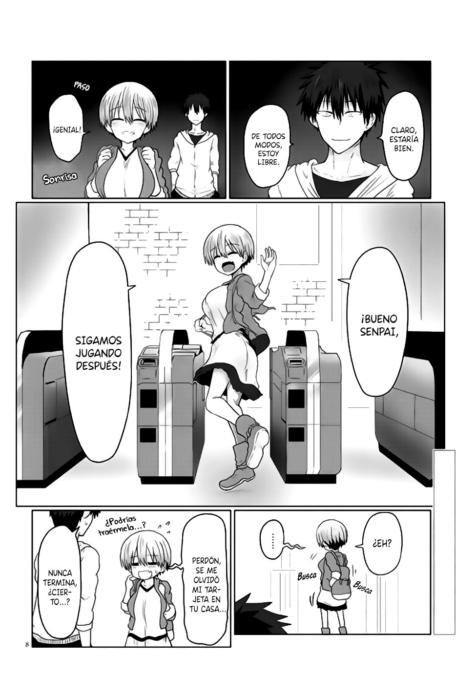 Uzaki-chan wa Asobitai! capítulo 13 página 9