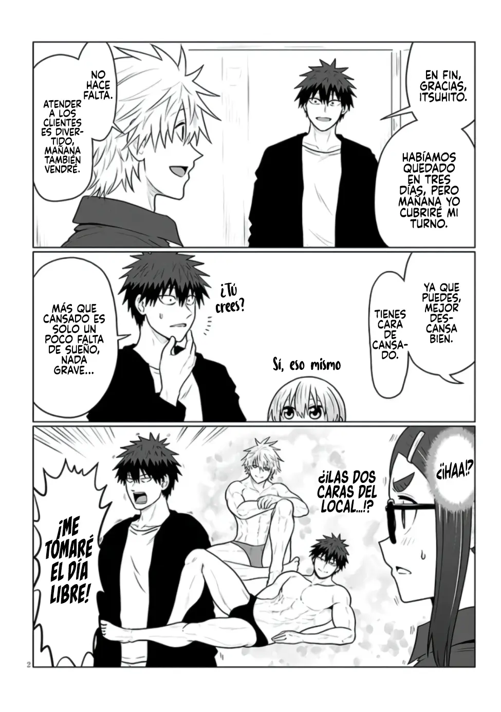 Uzaki-chan wa Asobitai! capítulo 133 página 2