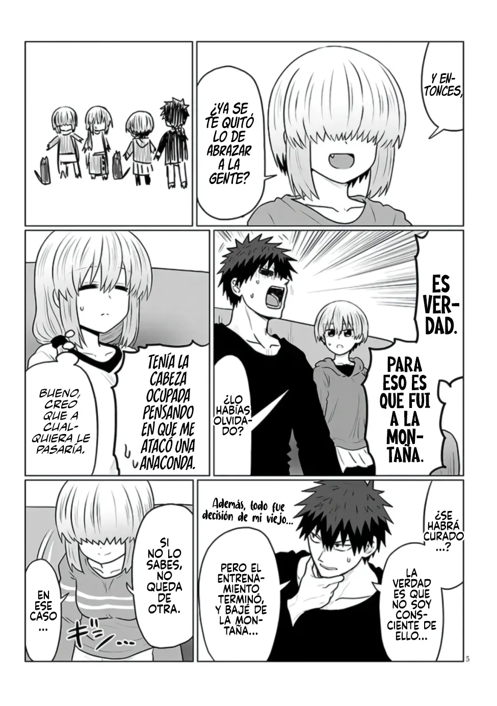 Uzaki-chan wa Asobitai! capítulo 133 página 5