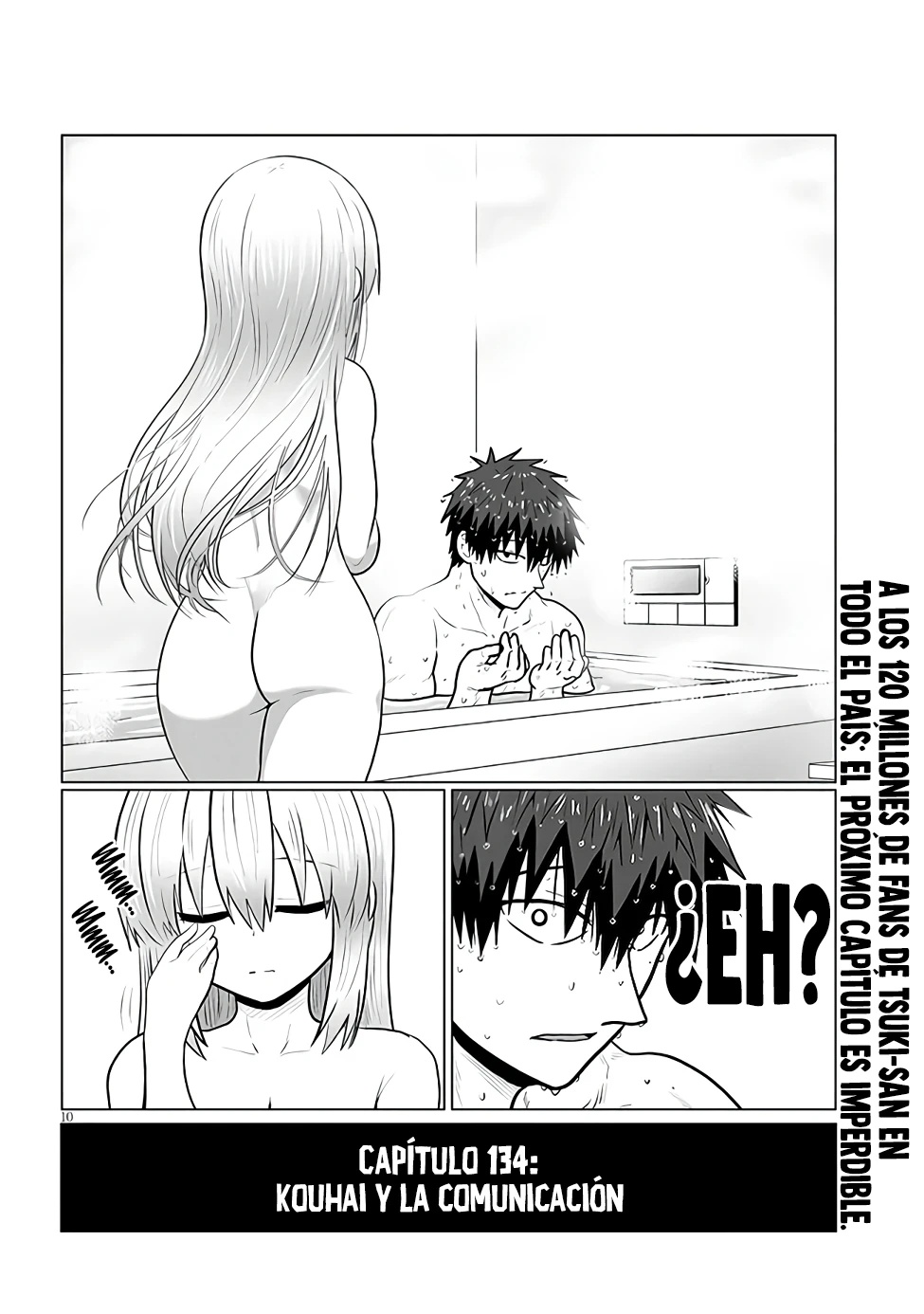 Uzaki-chan wa Asobitai! capítulo 134 página 13