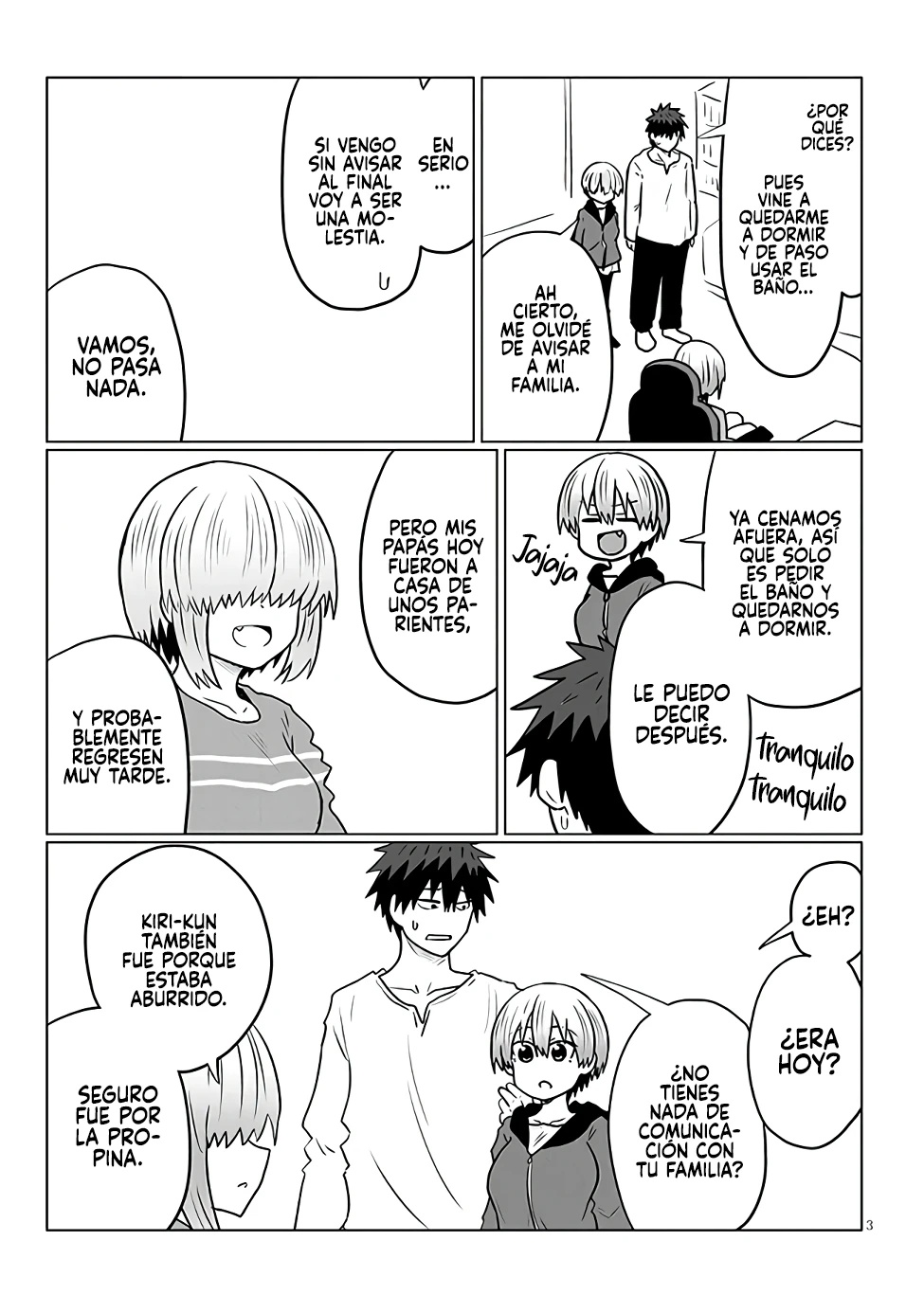 Uzaki-chan wa Asobitai! capítulo 134 página 6
