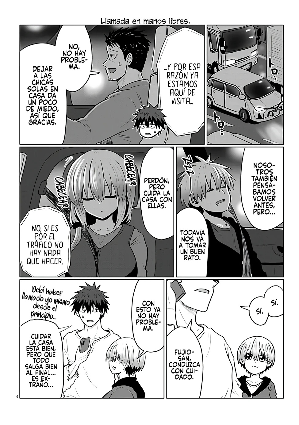 Uzaki-chan wa Asobitai! capítulo 134 página 7