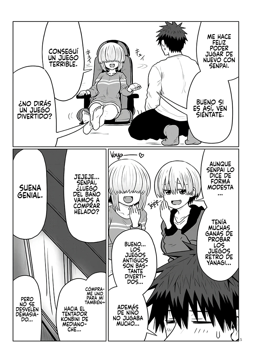 Uzaki-chan wa Asobitai! capítulo 134 página 8