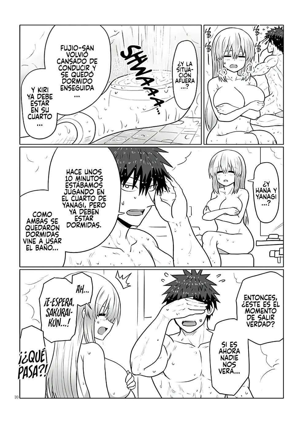 Uzaki-chan wa Asobitai! capítulo 135 página 10