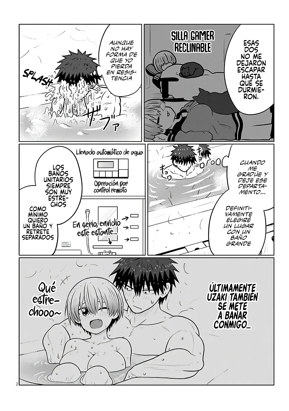 Uzaki-chan wa Asobitai! capítulo 135 página 2