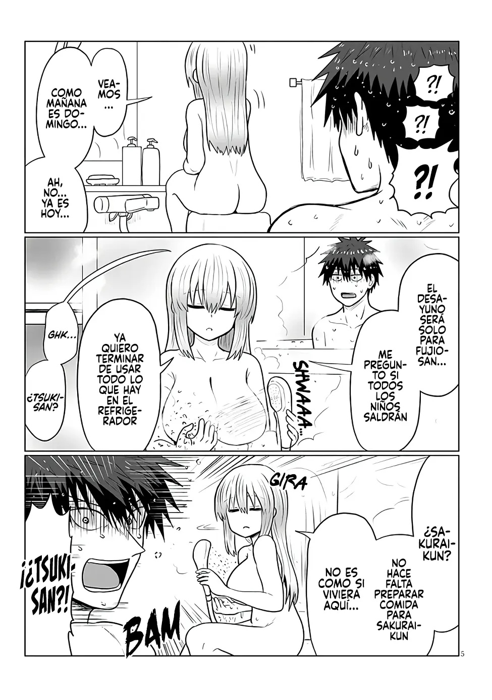 Uzaki-chan wa Asobitai! capítulo 135 página 5
