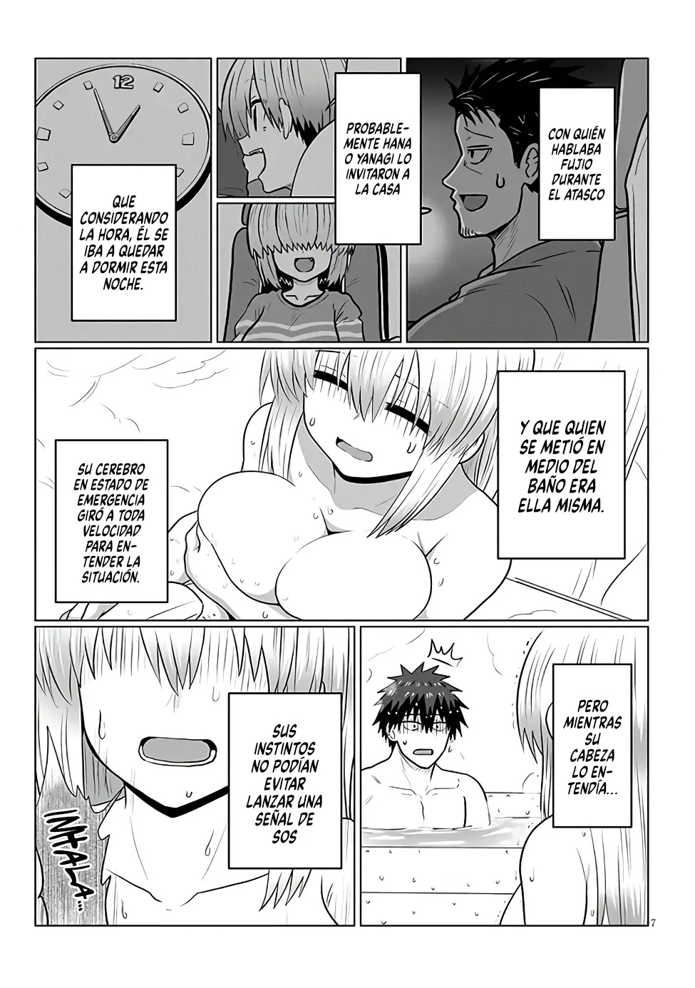 Uzaki-chan wa Asobitai! capítulo 135 página 7