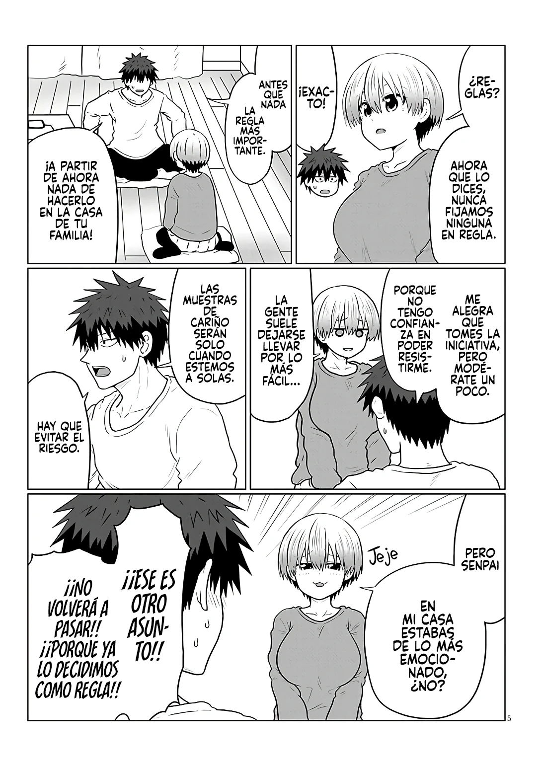 Uzaki-chan wa Asobitai! capítulo 137 página 8