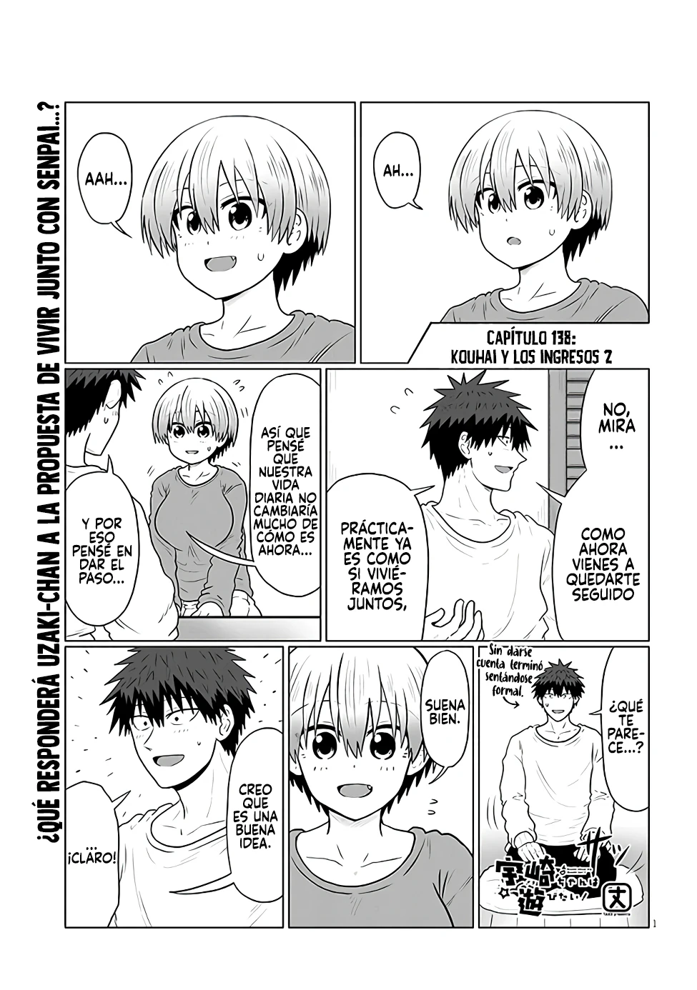 Uzaki-chan wa Asobitai! capítulo 138 página 4