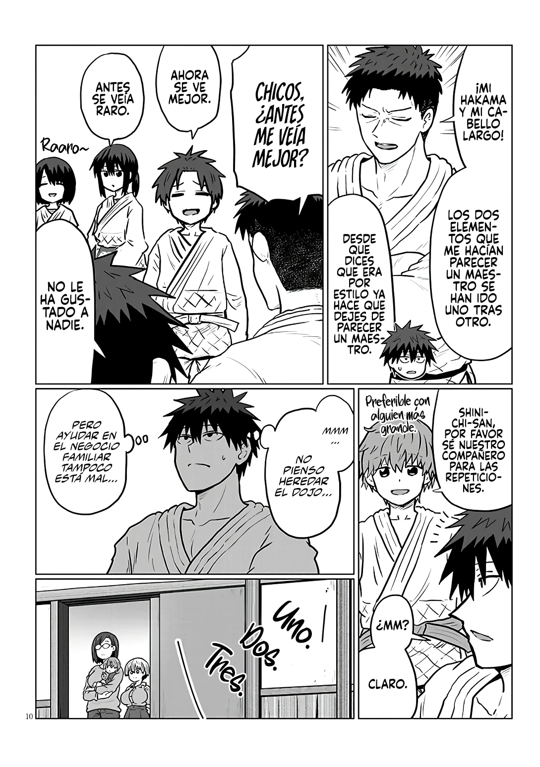 Uzaki-chan wa Asobitai! capítulo 139 página 11