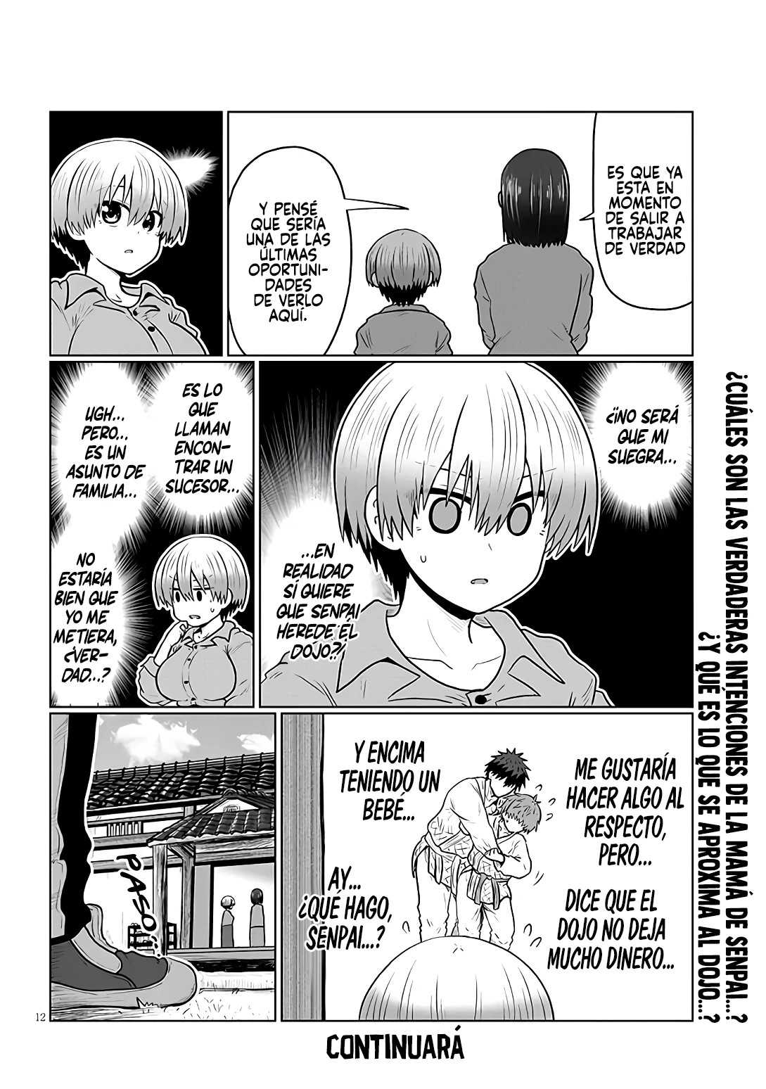 Uzaki-chan wa Asobitai! capítulo 139 página 13
