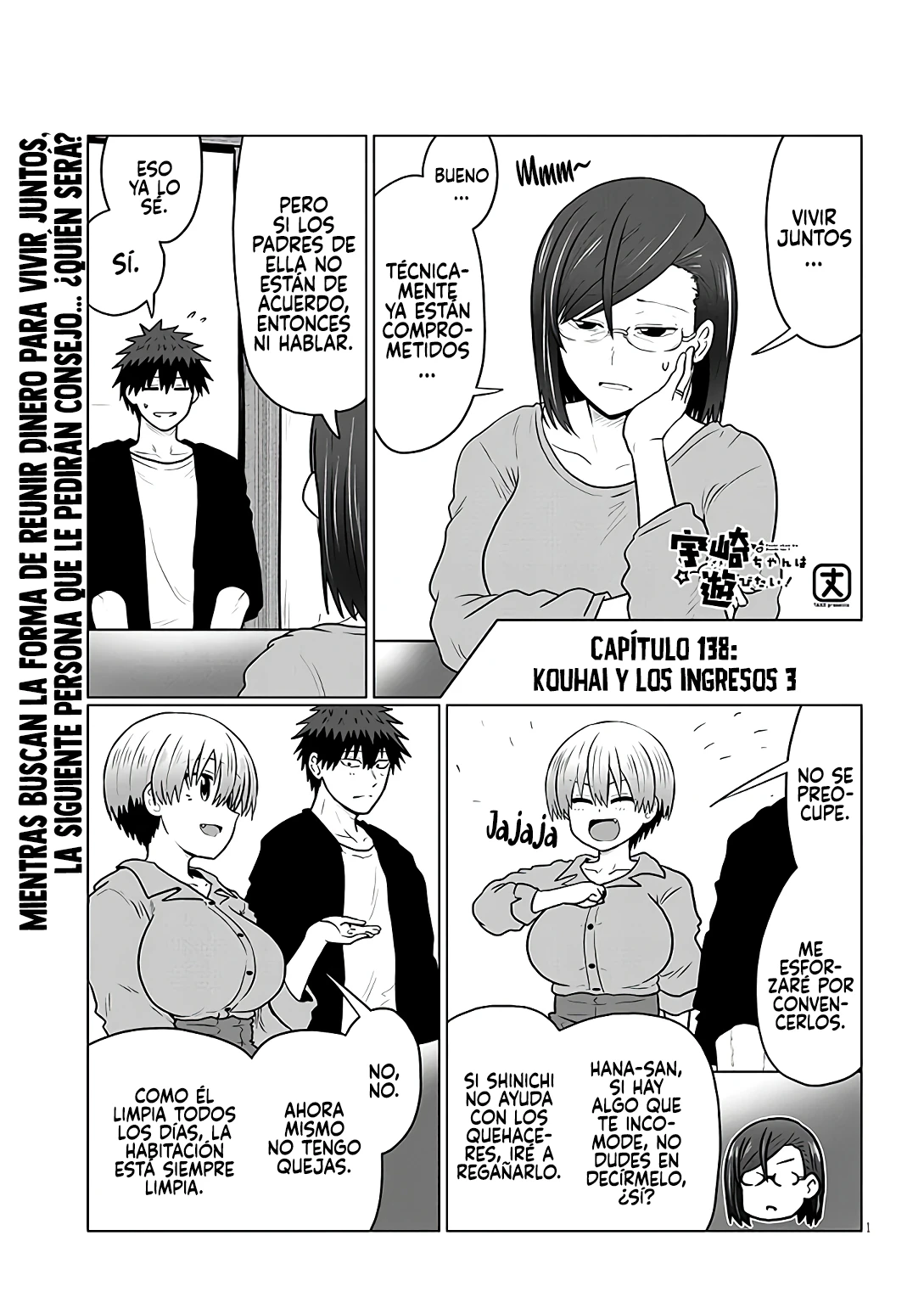 Uzaki-chan wa Asobitai! capítulo 139 página 2