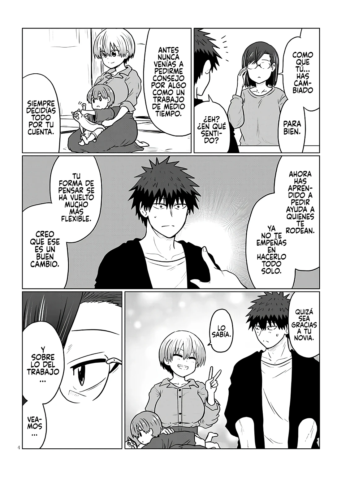 Uzaki-chan wa Asobitai! capítulo 139 página 5