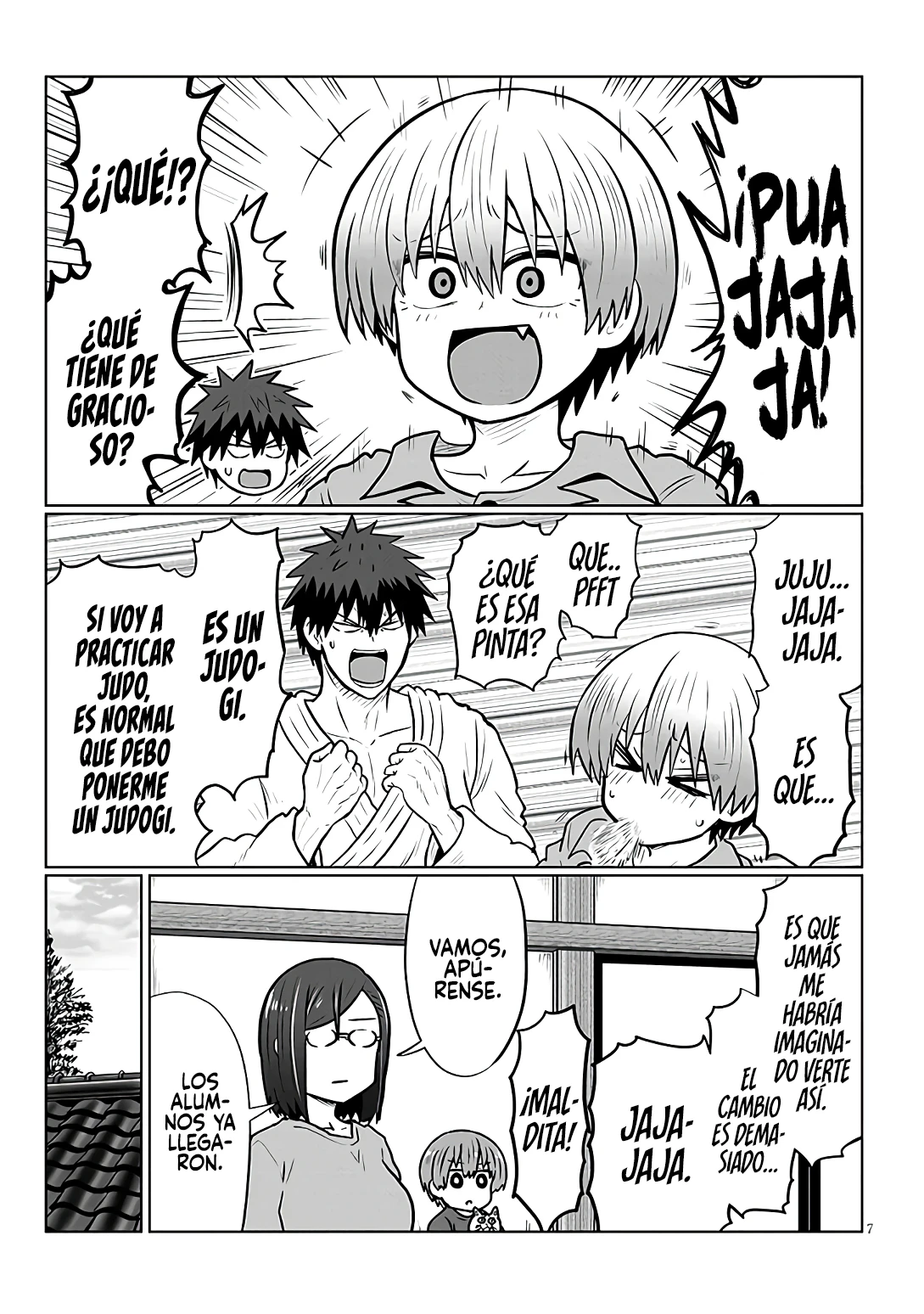 Uzaki-chan wa Asobitai! capítulo 139 página 8