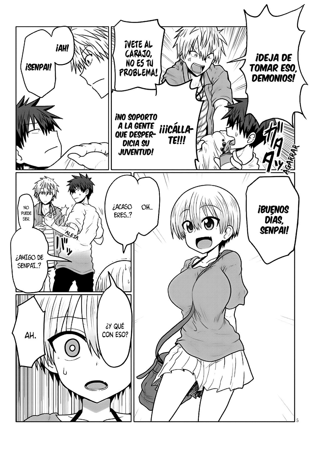 Uzaki-chan wa Asobitai! capítulo 15 página 6