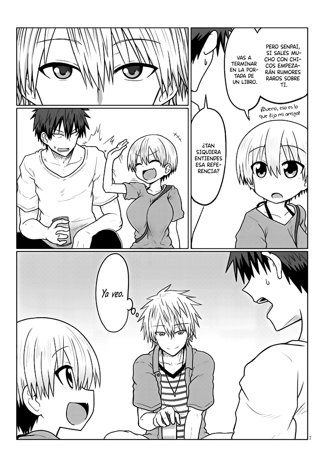 Uzaki-chan wa Asobitai! capítulo 15 página 8