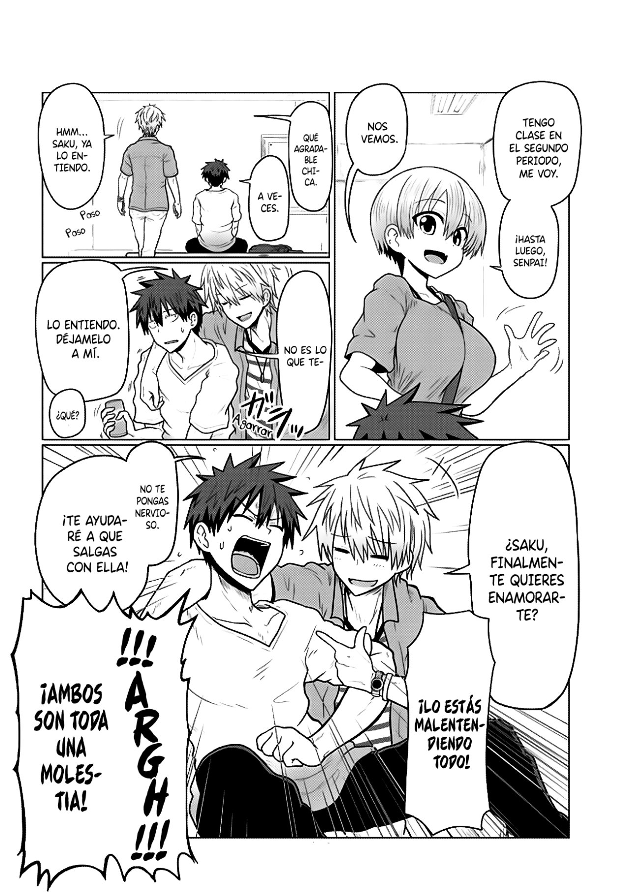 Uzaki-chan wa Asobitai! capítulo 15 página 9