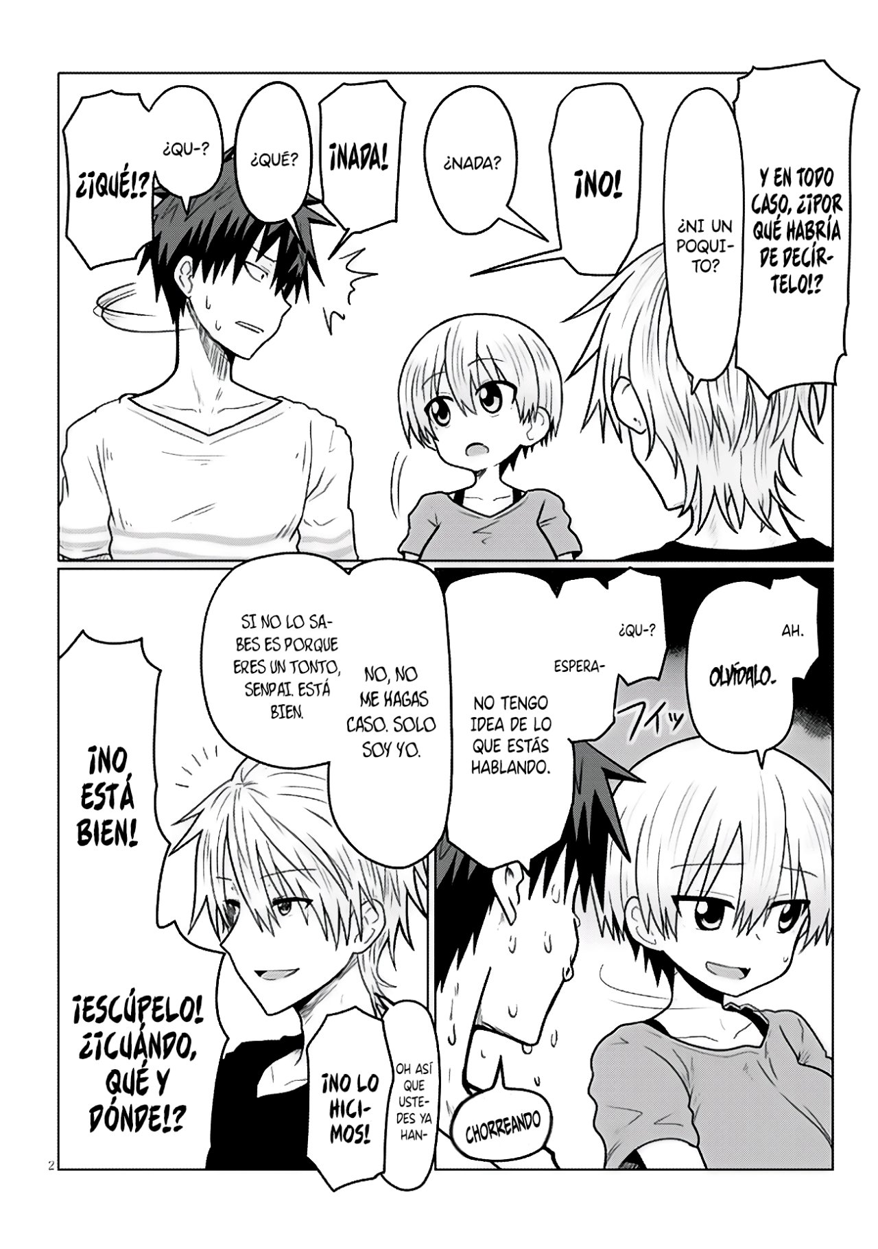 Uzaki-chan wa Asobitai! capítulo 16 página 3