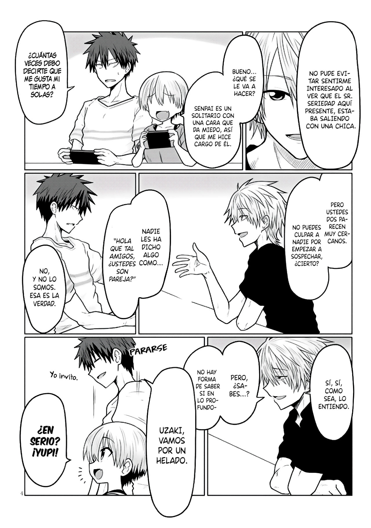 Uzaki-chan wa Asobitai! capítulo 16 página 5