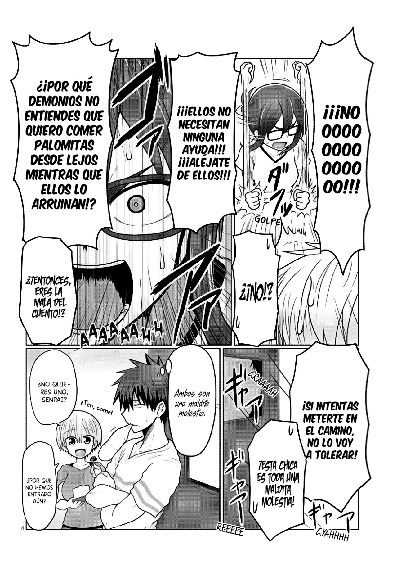 Uzaki-chan wa Asobitai! capítulo 16 página 9