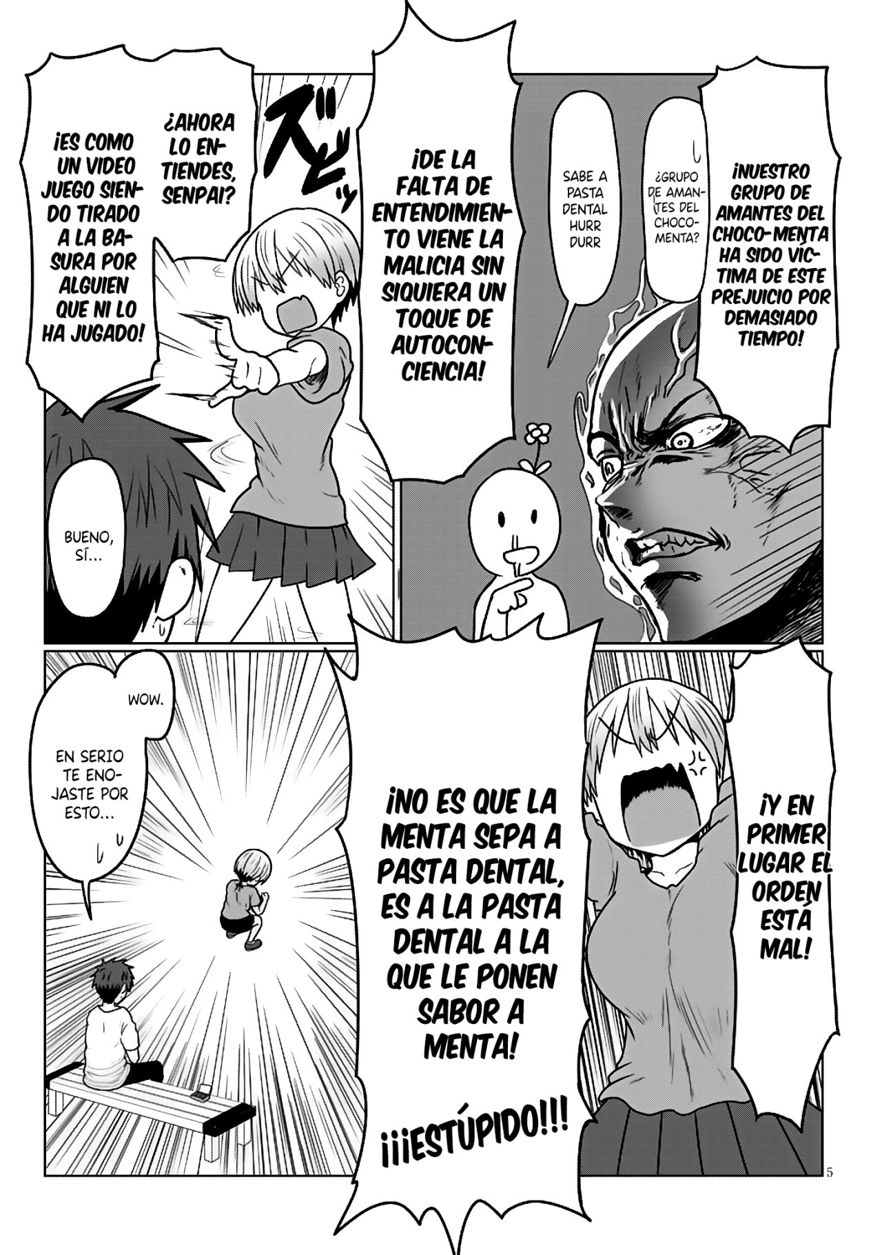 Uzaki-chan wa Asobitai! capítulo 17 página 6
