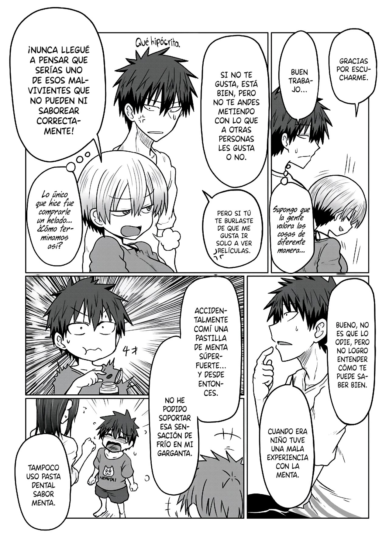 Uzaki-chan wa Asobitai! capítulo 17 página 9