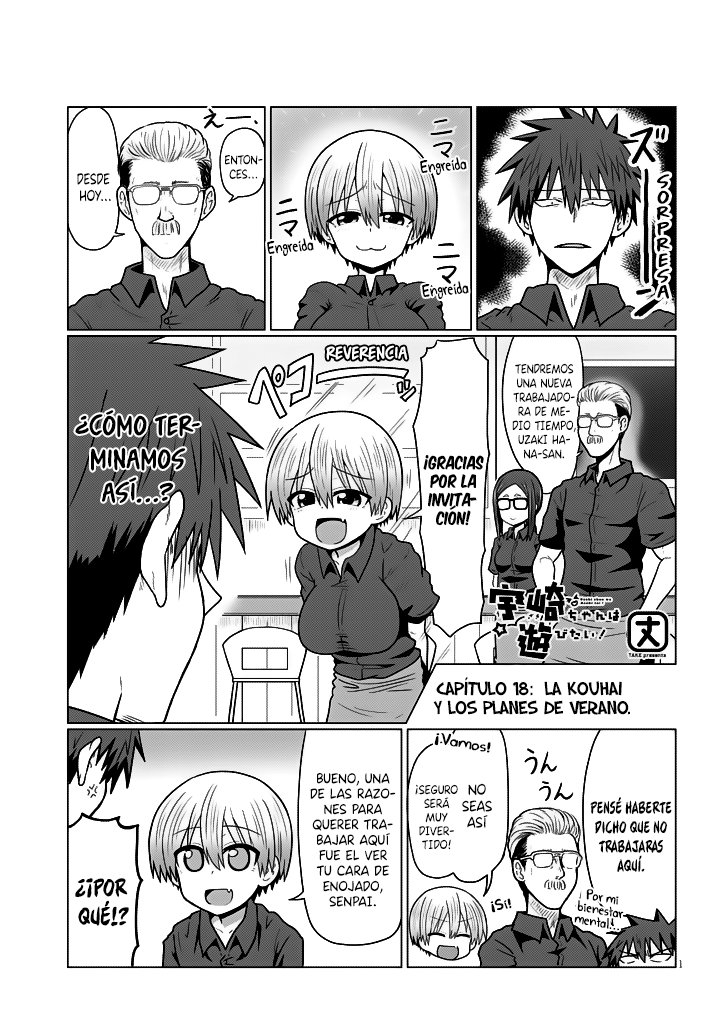 Uzaki-chan wa Asobitai! capítulo 18 página 2