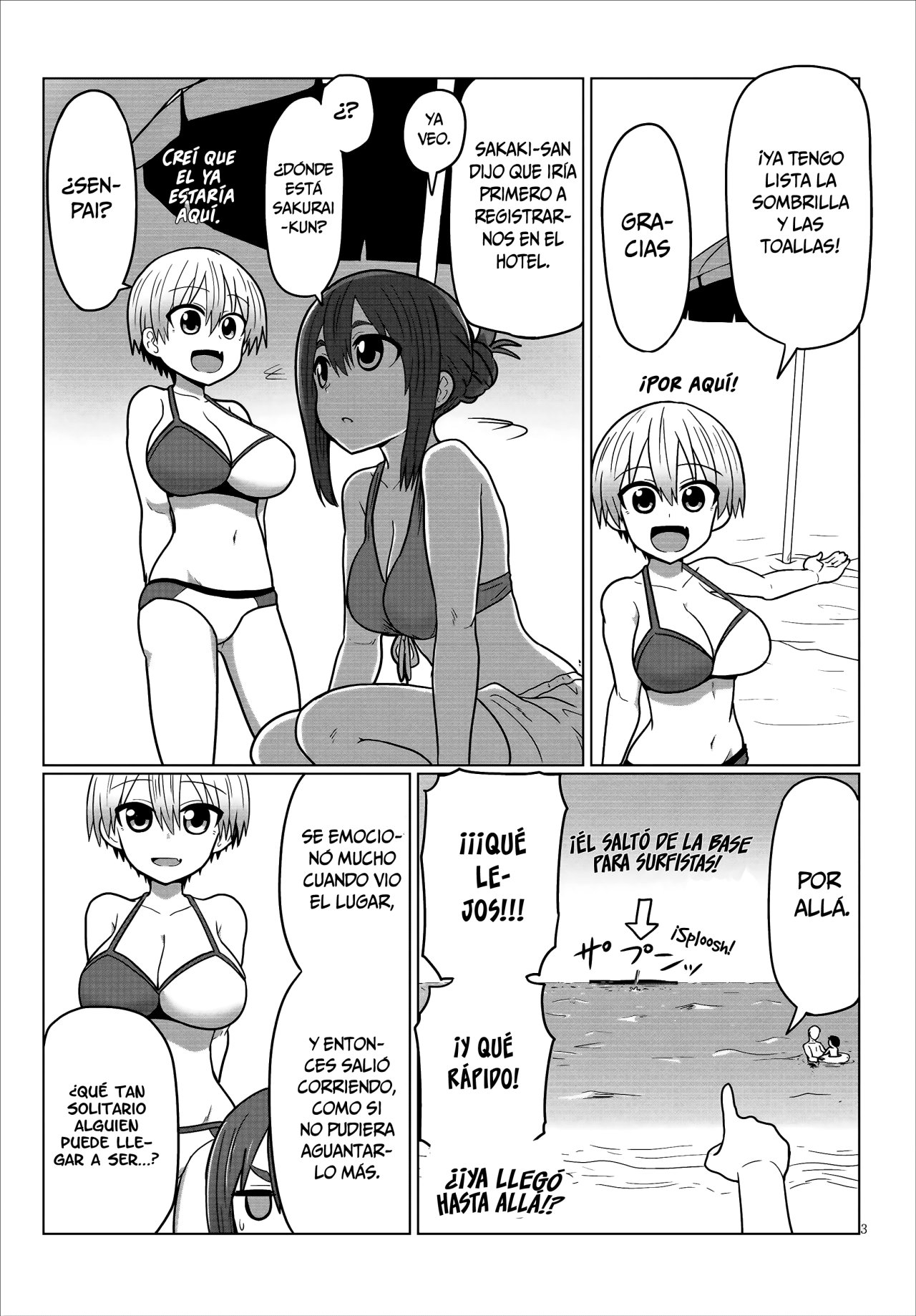 Uzaki-chan wa Asobitai! capítulo 19 página 4