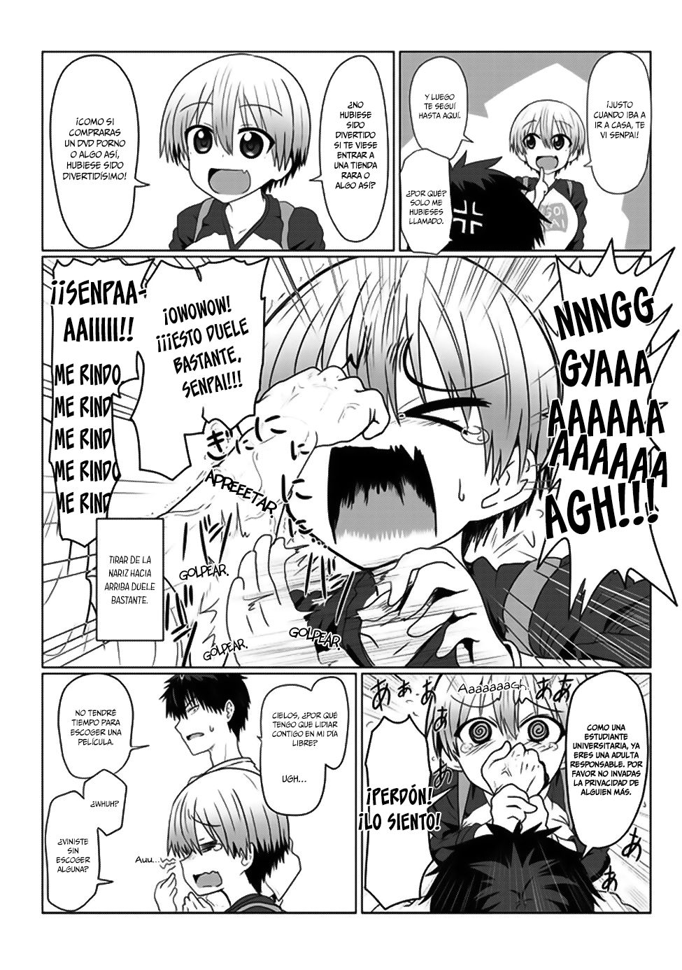 Uzaki-chan wa Asobitai! capítulo 2 página 7