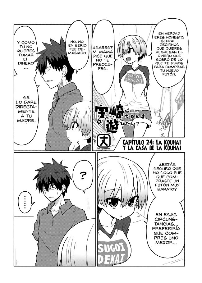 Uzaki-chan wa Asobitai! capítulo 24 página 2