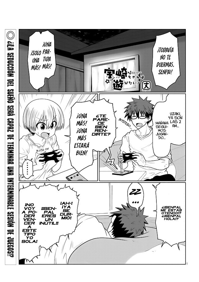 Uzaki-chan wa Asobitai! capítulo 38 página 3