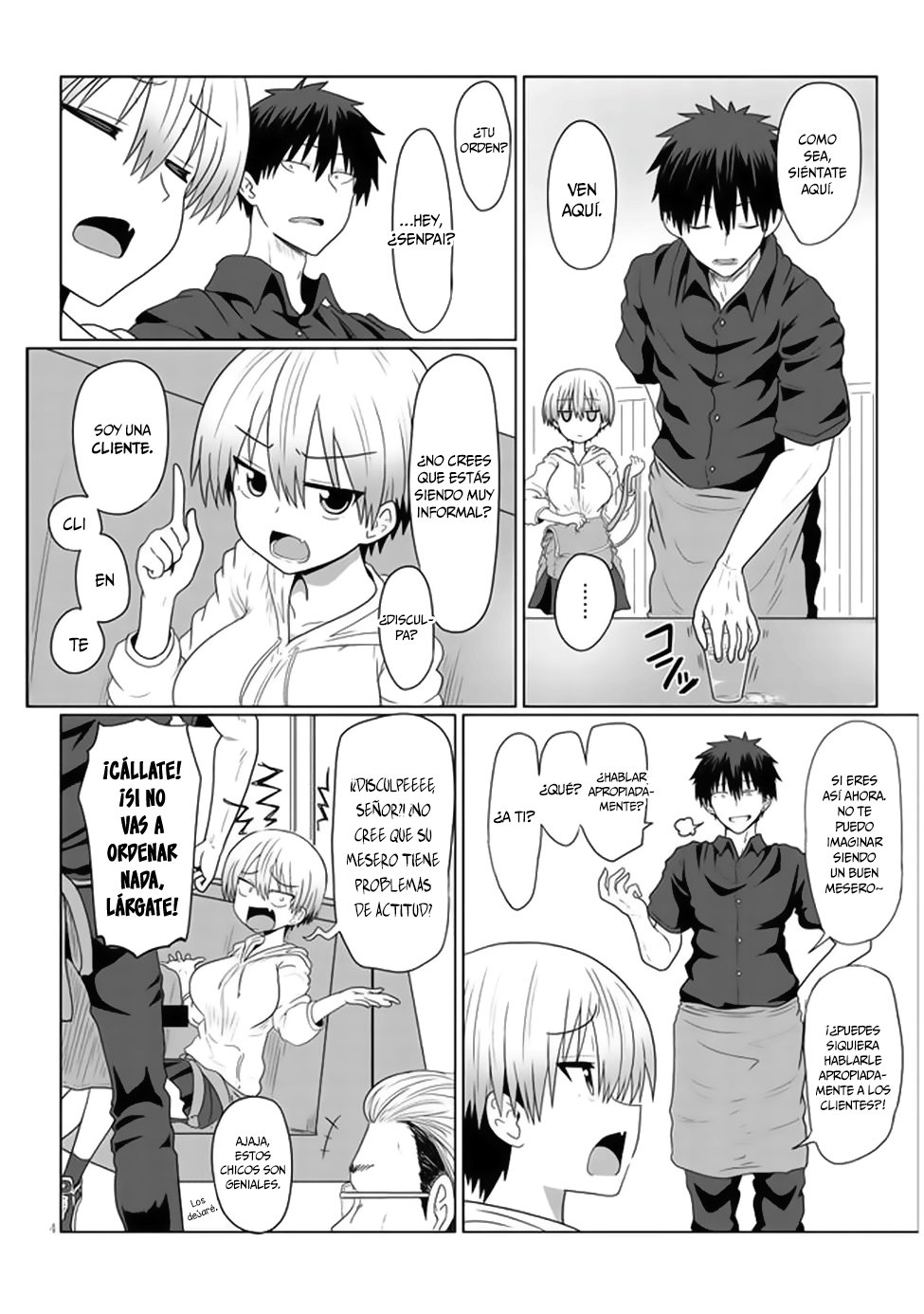 Uzaki-chan wa Asobitai! capítulo 4 página 5