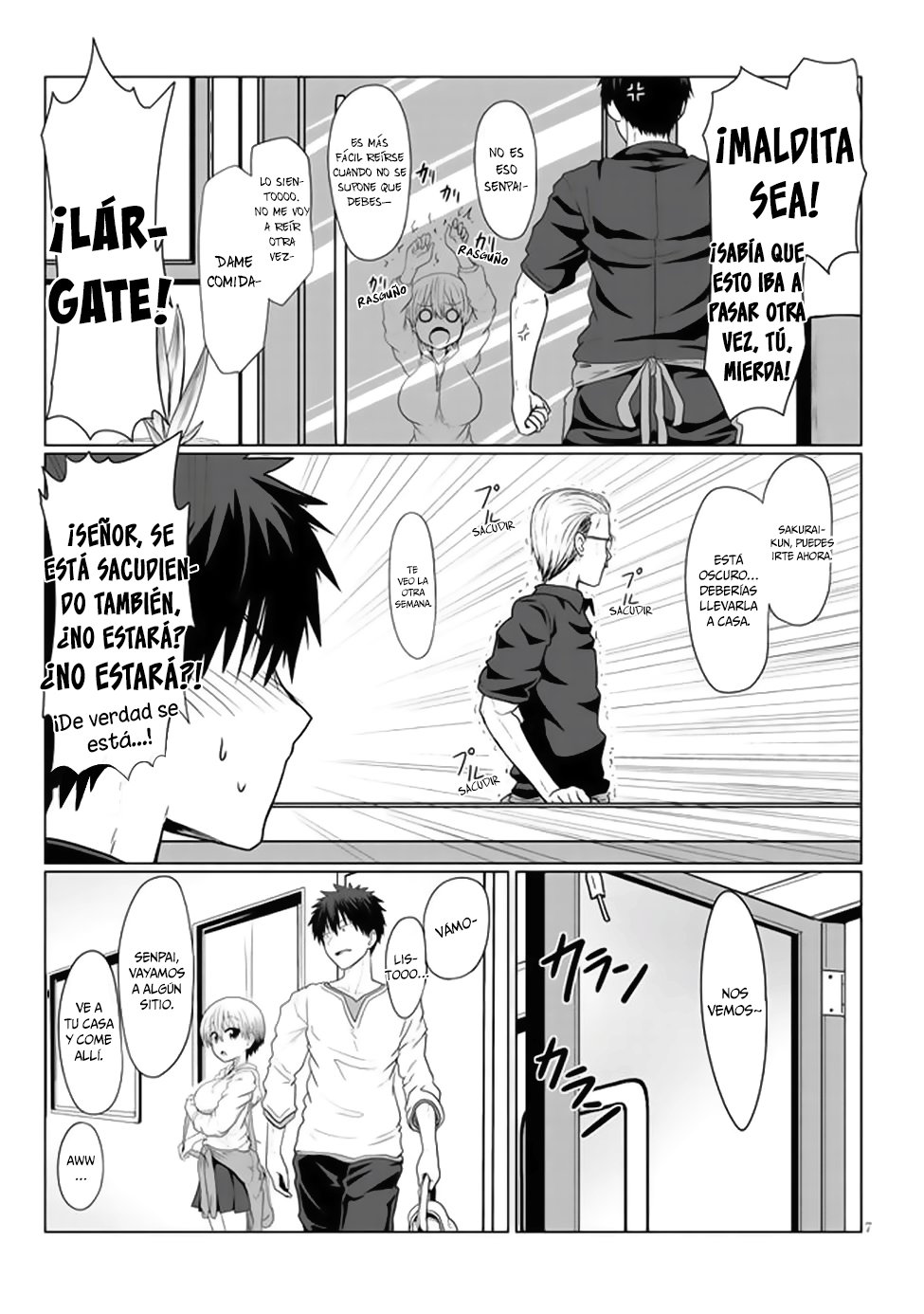 Uzaki-chan wa Asobitai! capítulo 4 página 8