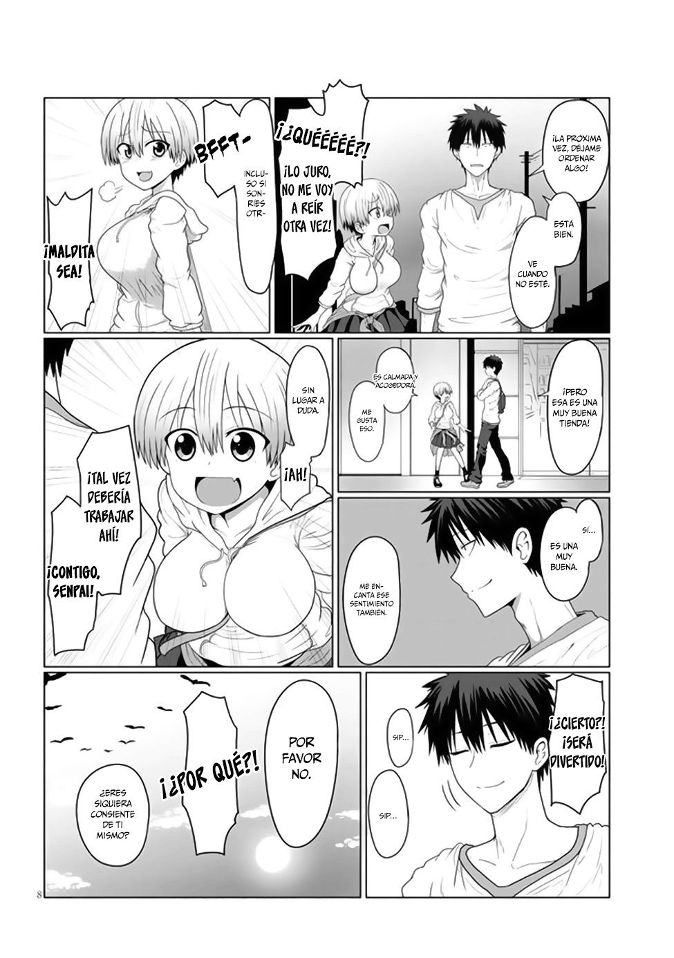 Uzaki-chan wa Asobitai! capítulo 4 página 9
