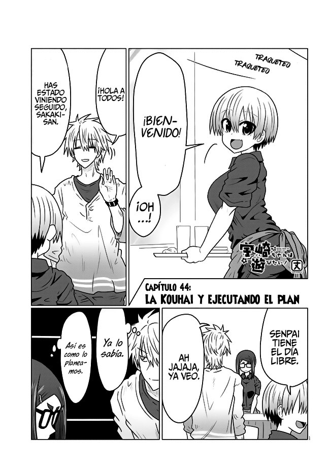 Uzaki-chan wa Asobitai! capítulo 44 página 3