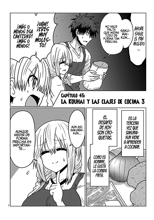 Uzaki-chan wa Asobitai! capítulo 45 página 4