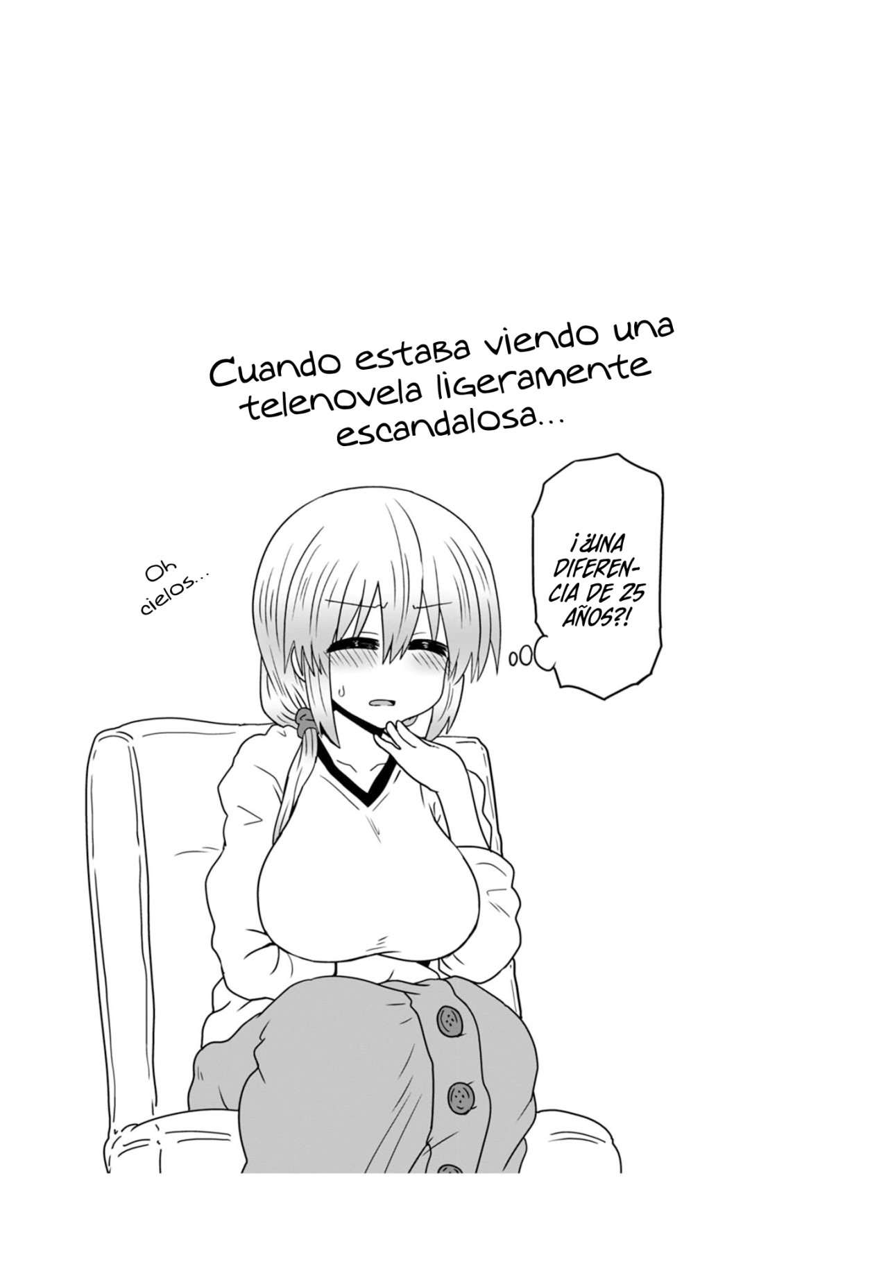 Uzaki-chan wa Asobitai! capítulo 50.5 página 4