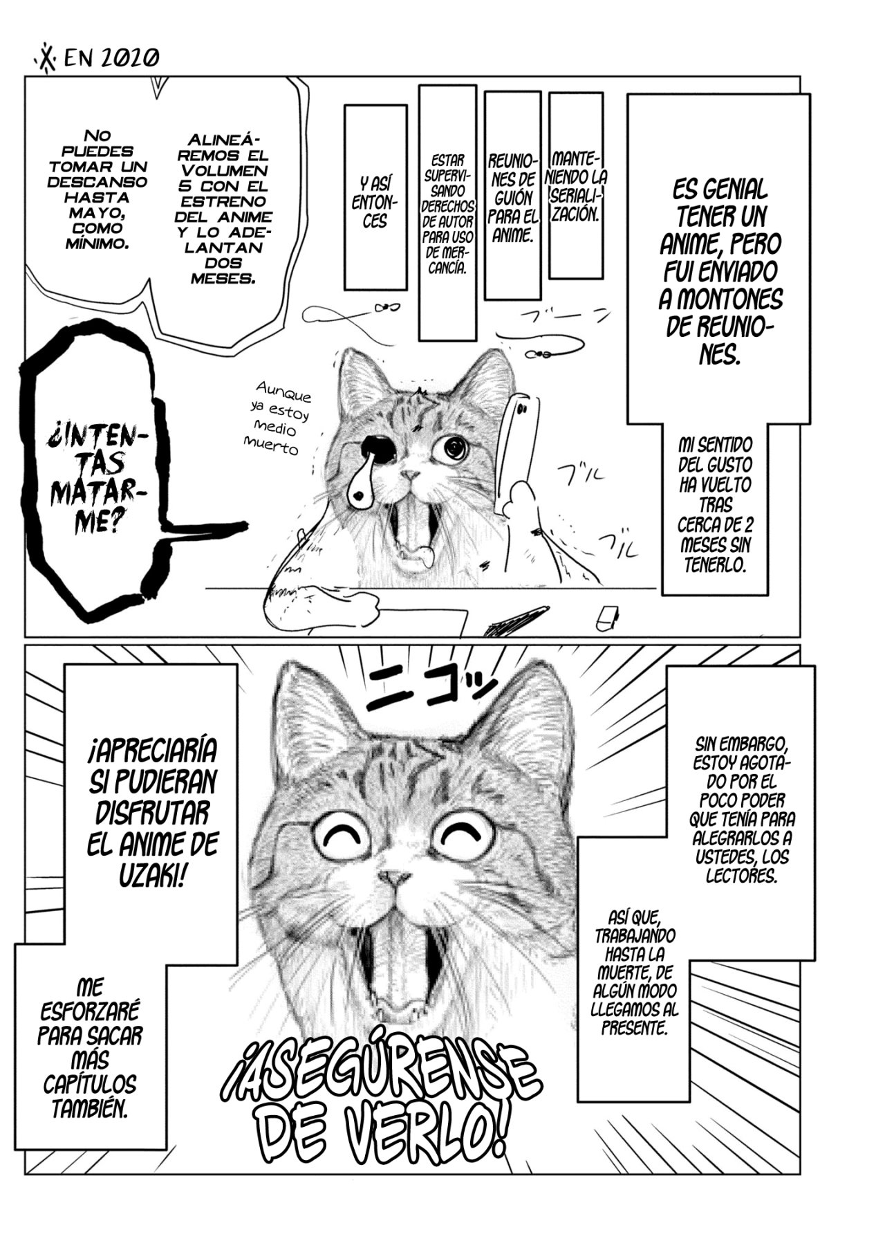 Uzaki-chan wa Asobitai! capítulo 53.5 página 19