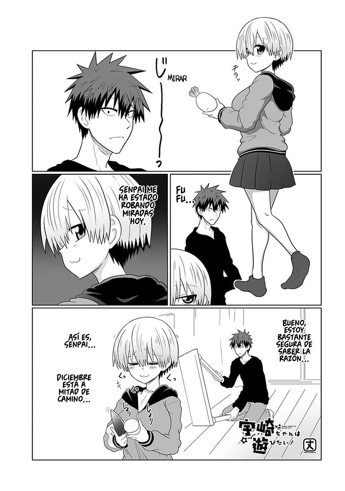 Uzaki-chan wa Asobitai! capítulo 58 página 3