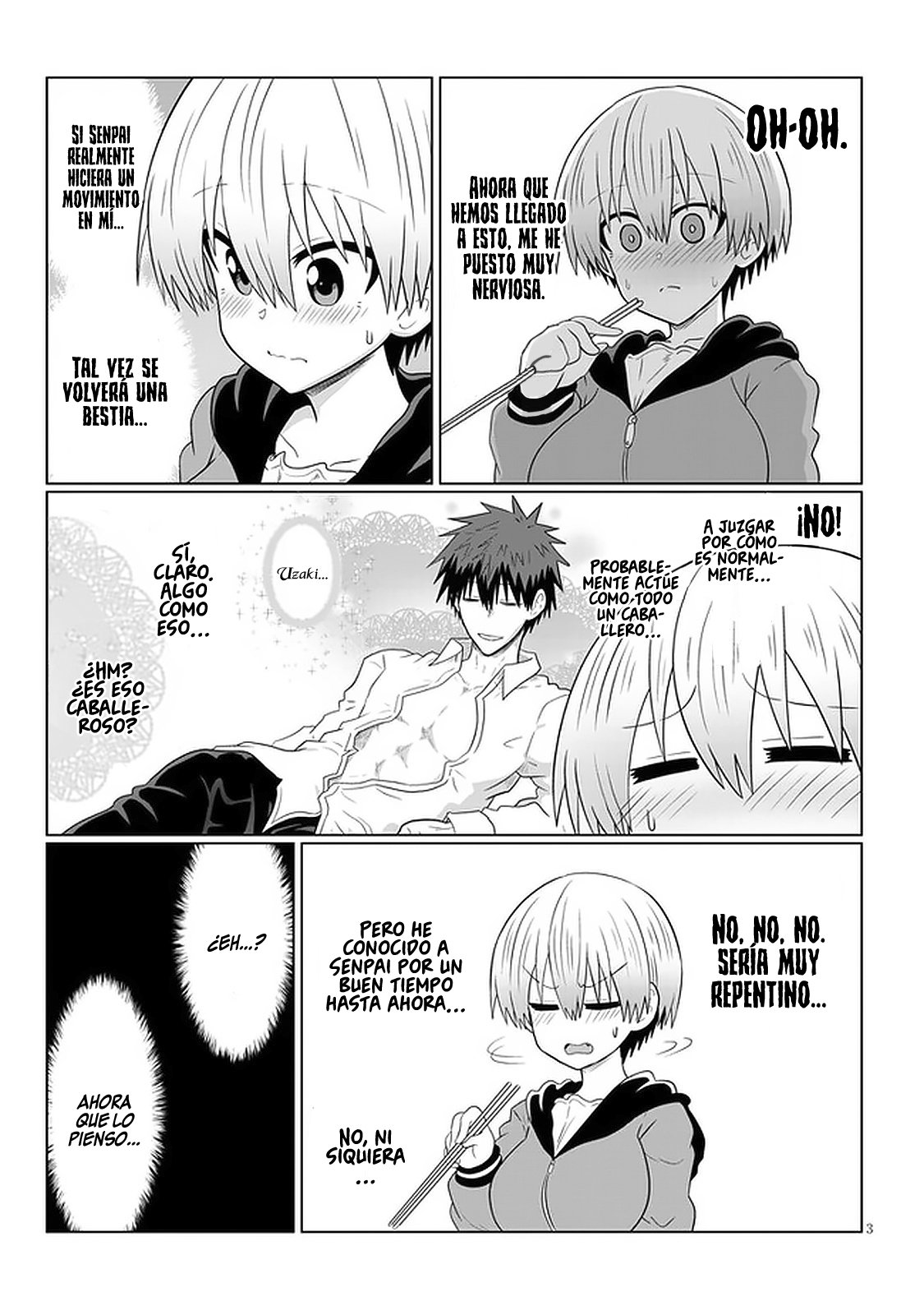 Uzaki-chan wa Asobitai! capítulo 58 página 5