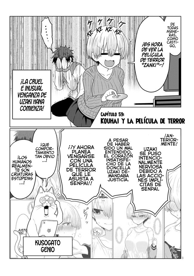 Uzaki-chan wa Asobitai! capítulo 59 página 5
