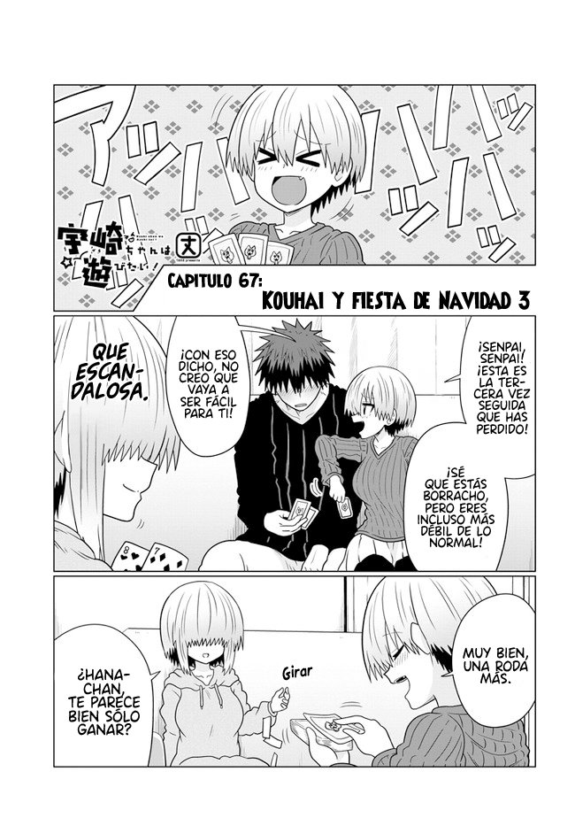 Uzaki-chan wa Asobitai! capítulo 67 página 3